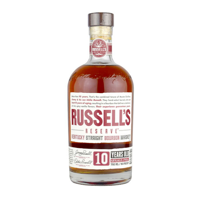 ウイスキー 45度 ワイルドターキー 10年 ラッセルズ リザーブ 750ml 瓶 1本 並行