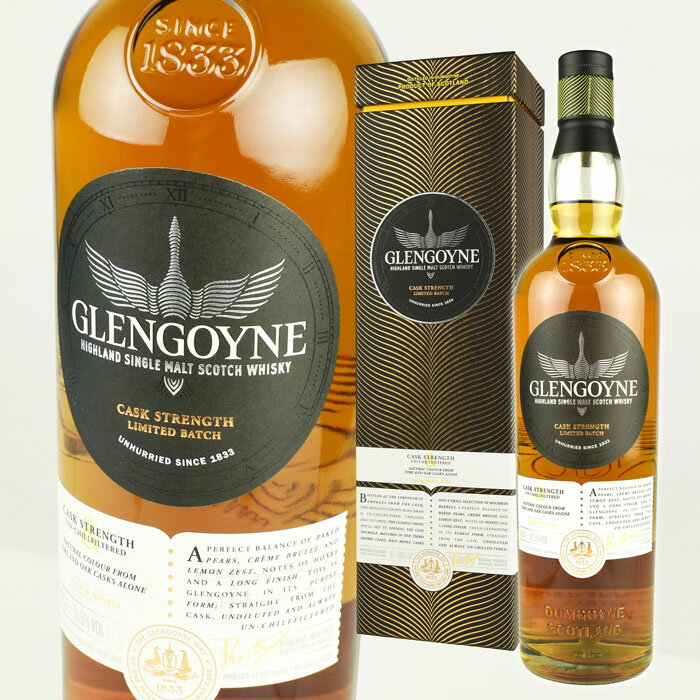 GLENGOYNE ウイスキー 59.5度 グレンゴイン バッチ10 カスクストレングス スリーリバーズ 700ml 1本 箱入 正規