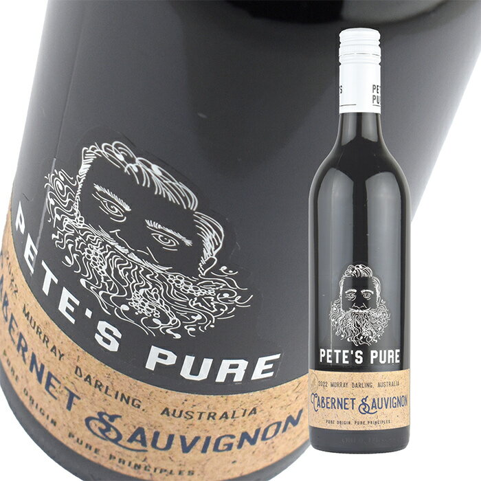 ピーツ ピュア カベルネ ソーヴィニヨン [2023] 750ml 赤 PETE'S PURE CABERNET SAUVIGNON(4)