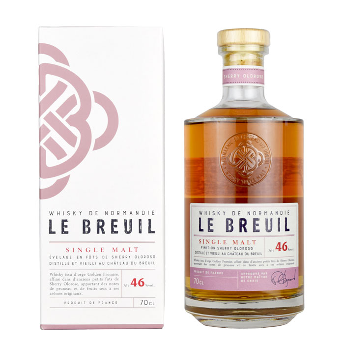ウイスキー 46度 シャトードブルイユ シングルモルト ル ブルイユ フィニシオン シェリー 700ml 瓶 1本