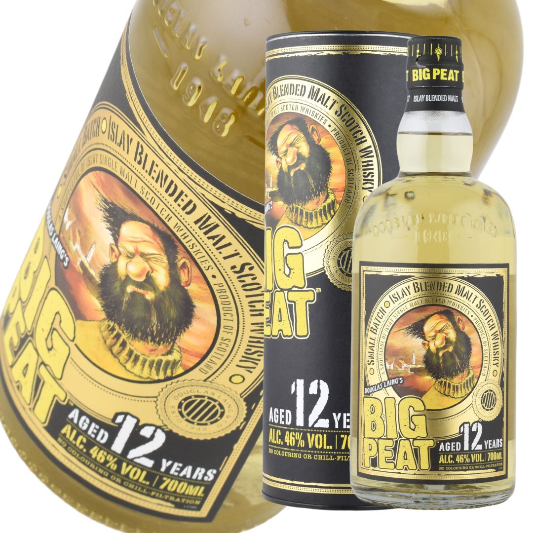 ウイスキー 46度 ビッグピート 12年 700ml 瓶 1本 正規