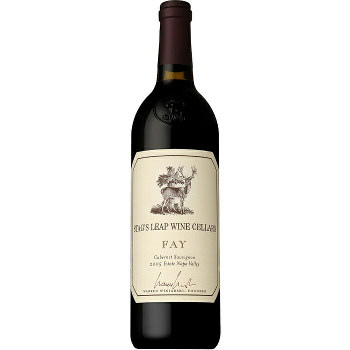 Rakuten - スタッグス リープ ワイン セラ−ズ フェイ エステート カベルネ ソーヴィニヨン [2005] 750ml 赤 STAG'S LEAP WINE CELLARS FAY ESTATE CABERNET SAUVIGNON