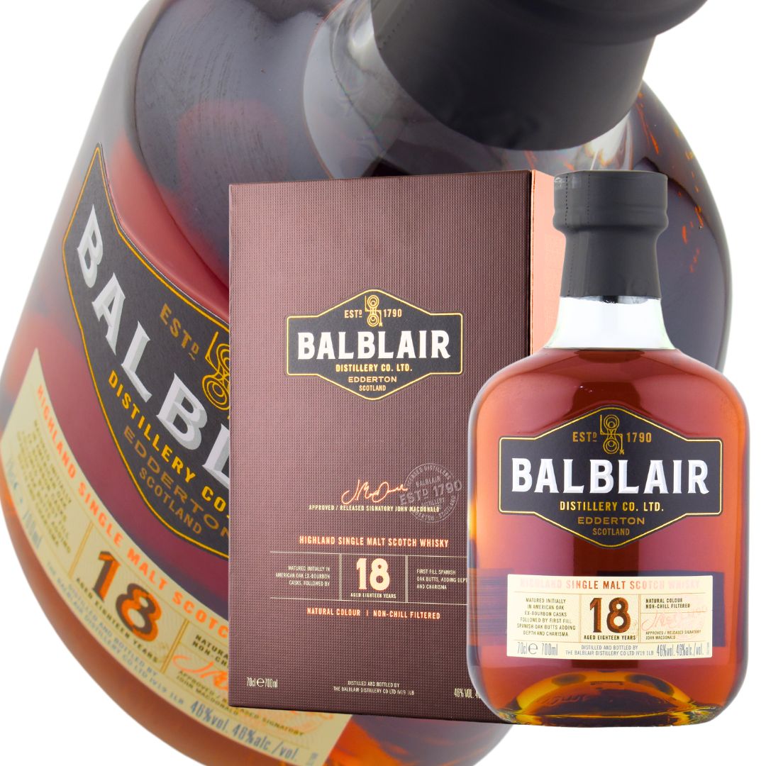 ウイスキー 46度 バルブレア 18年 700ml 1本 正規 取り寄せ商品