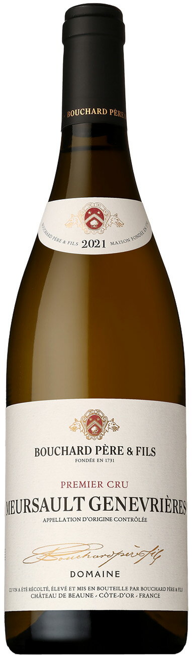 樂天商城 - 〇ドメーヌ ブシャール ペール エ フィス ムルソー ジュヌヴリエール [2021] 750ml 白DOMAINE BOUCHARD PERE ET FILS MEURSAULT PREMIER CRU GENEVRIERES