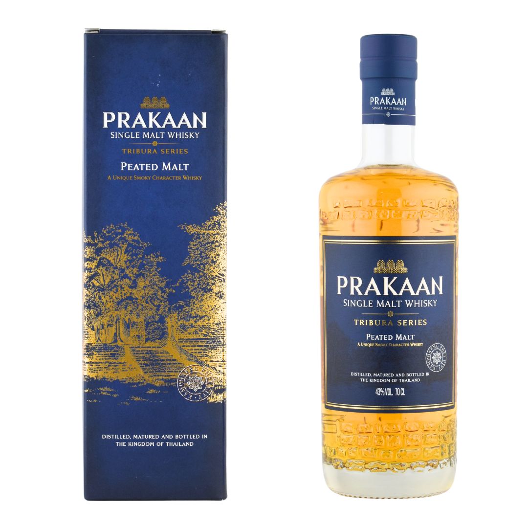 ウイスキー 43度 プラカーン ピーテッドモルト 700ml 1本 正規