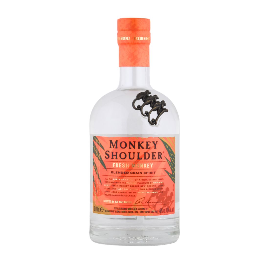 酒宝庫 MASHIMOのスピリッツ 40度 モンキーショルダー フレッシュモンキー 700ml 1本 並行｜アングル2