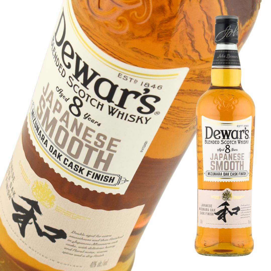予約販売 5月27日発売 ウイスキー 40度 デュワーズ ジャパニーズスムース 8年 700ml 1本 正規 箱なし