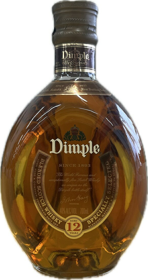 ウイスキー 40度 ディンプル 12年 700ml 1本 並行
