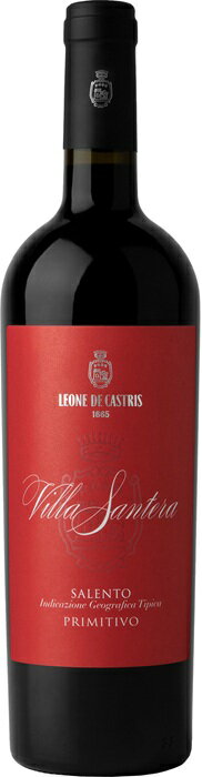 レオーネ デ カストリス ヴィラ サンテラ プリミティーヴォ ロッソ IGT [2023] 750ml 赤 Villa Santera Primitivo Rosso IGT