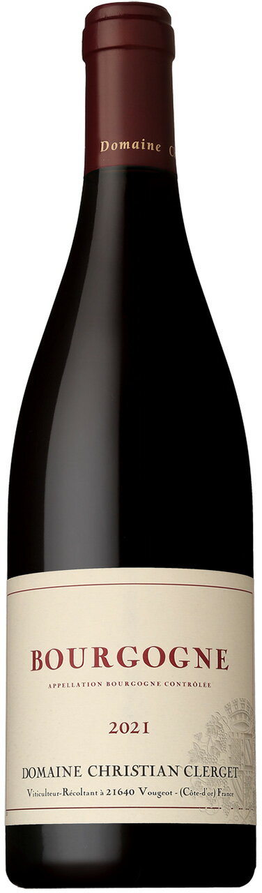 Rakuten - ドメーヌ クリスチャン クレルジェ ブルゴーニュ ルージュ [2021] 750ml 赤DOMAINE CHRISTIAN CLERGET BOURGOGNE ROUGE
