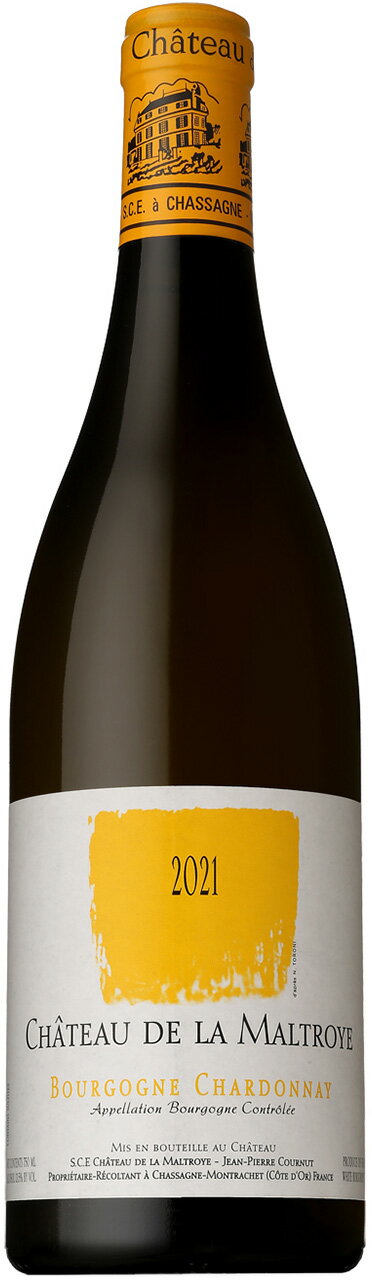 シャトー ド ラ マルトロワ ブルゴーニュ シャルドネ [2021] 750ml 白　BOURGOGNE CHARDONNAY