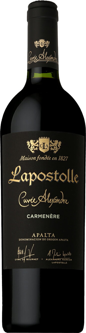 〇ラポストール キュヴェ アレクサンドル カルメネール 赤LAPOSTOLLE CUVEE