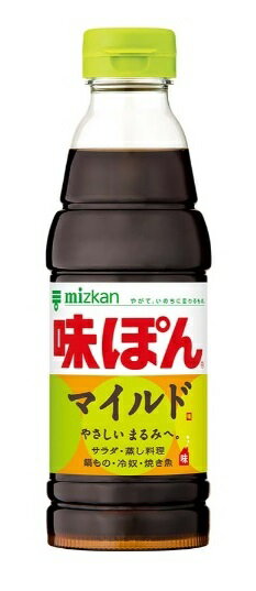 Mizkan　味ぽんマイルド　600mlペット×6本セット
