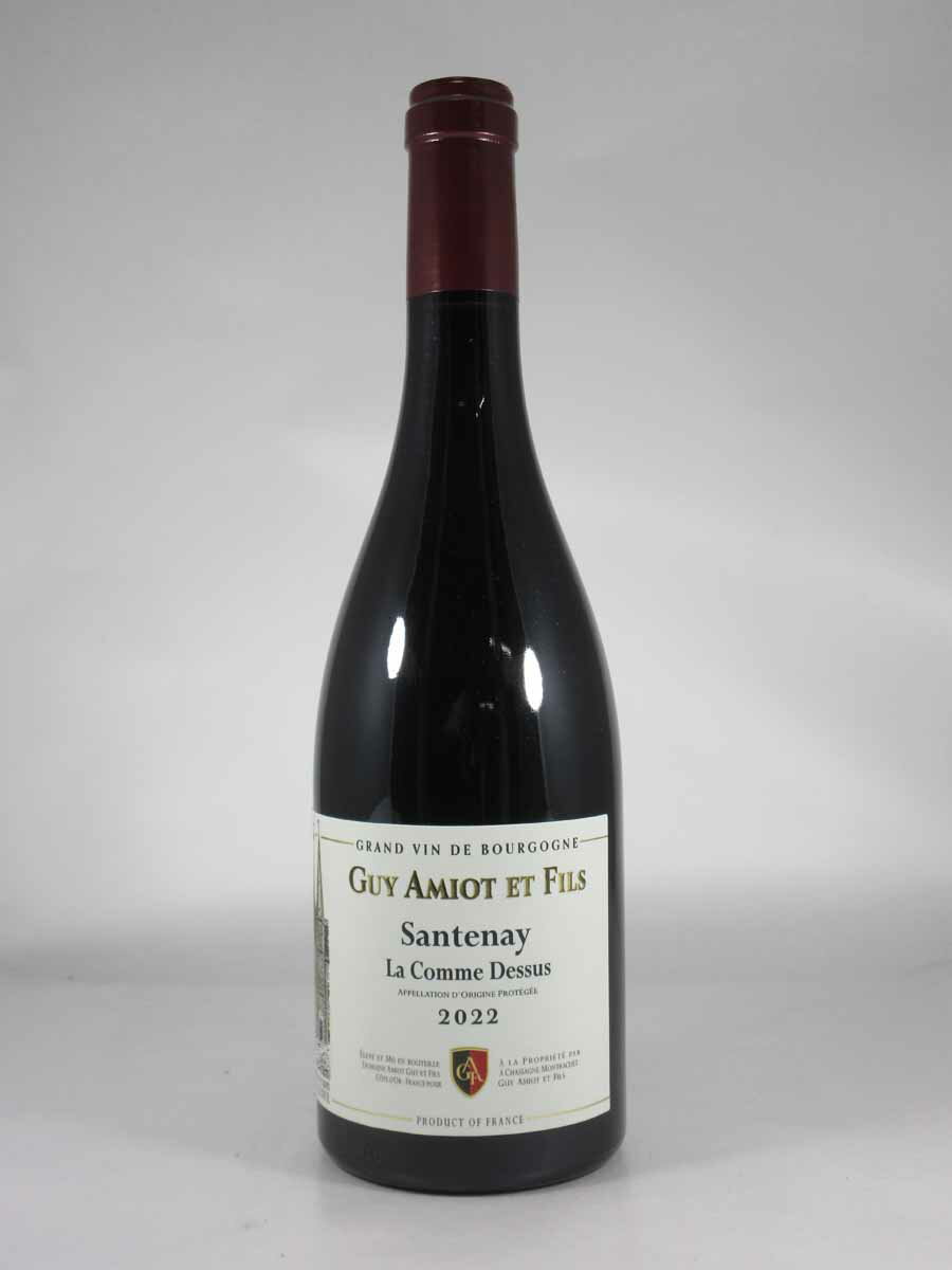 ���ߥ� ���� �� �ե��� ����ȥͥ� �� ���� �ɥ����� �롼���� [2022] 750ml �� AMIOT Guy et Fils Santenay La Comme Dessus Rouge