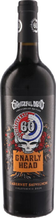 アイアンストーン ヴィンヤーズ ストーン ナーリー ヘッド グレイトフル デッド カベルネ ソーヴィニヨン [2024] 750ml 赤 Delicato Family Vineyards Gnarly Head Greatful Dead Cabernet Sauvignon