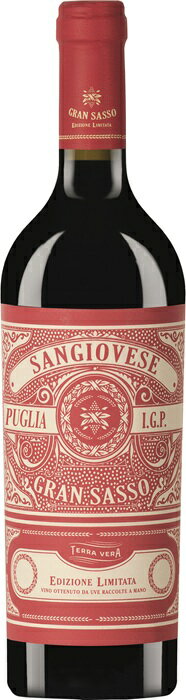 樂天商城 - グラン サッソ サンジョヴェーゼ プーリア [2023] 750ml 赤 Sangiovese Puglia