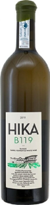 イカ チャコリーナ B119 バレル フェルメンテッド ホワイト [2019] 750ml 白 HIKA TXAKOLINA B119 BARREL FERMENTED WHITE