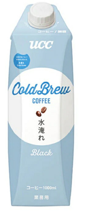 Rakuten - UCC Cold Brew 水淹れアイスコーヒー 無糖 1000ml紙パック×12本 1ケース コールドブリュー 〔送料無料〕