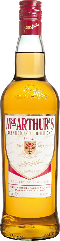 ウイスキー 40度 マッカーサー 700ml 1本 正規 取り寄せ商品