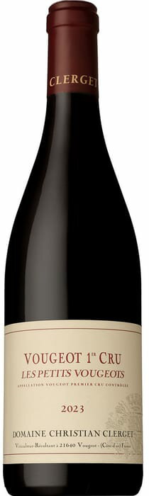 〇ドメーヌ クリスチャン クレルジェ ヴージョ プルミエクリュ レ プティ ヴージョ  750ml 赤DOMAINE CHRISTIAN CLERGET VOUGEOT 1ER CRU LES PETITS VOUGEOTS