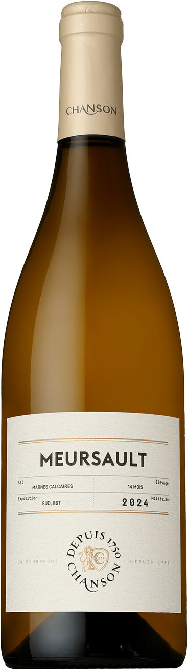 Rakuten - シャンソン ムルソー [2024] 750ml 白CHANSON MEURSAULT