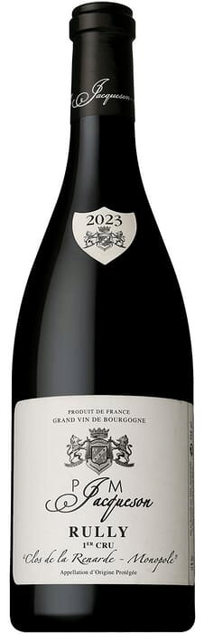 〇ドメーヌ ジャクソン リュリー プルミエクリュ ルージュ クロ ド ラ ルナルド  750ml 赤DOMAINE JACQUESON RULLY PREMIER CRU CLOS DE LA RENARDE MONOPOLE ROUGE