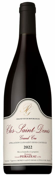Rakuten - ドメーヌ ジェラール ペラゾー クロ サン ドニ [2022] 750ml 赤DOMAINE GERARD PEIRAZEAU CLOS SAINT DENIS