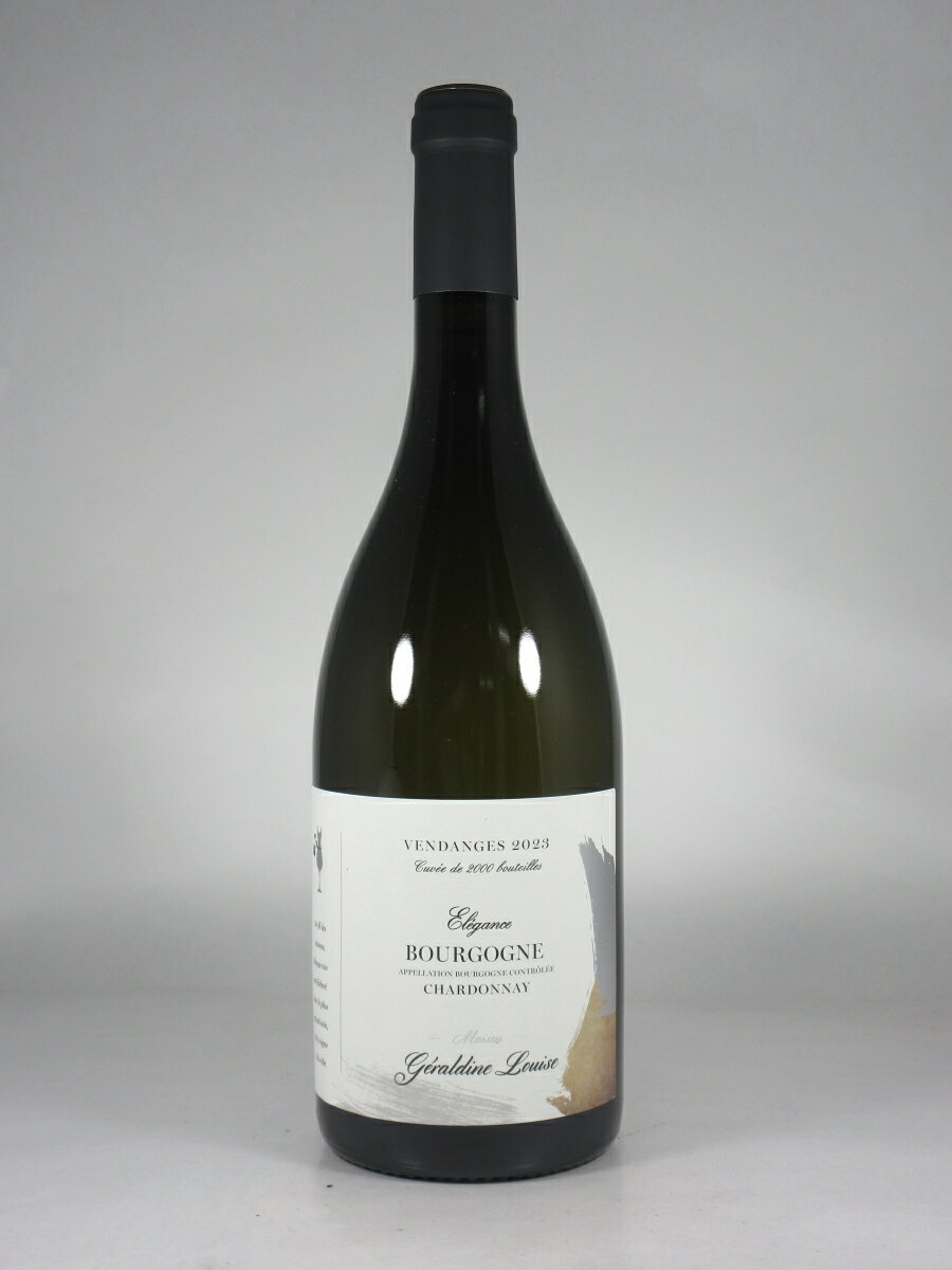 ●ジェラルディーヌ ルイーズ ブルゴーニュ シャルドネ エレガンス [2023] 750ml 白 Geraldine Louise Bourgogne Blanc Elegance mashimo-10044218 酒宝庫 MASHIMO パッケージ画像