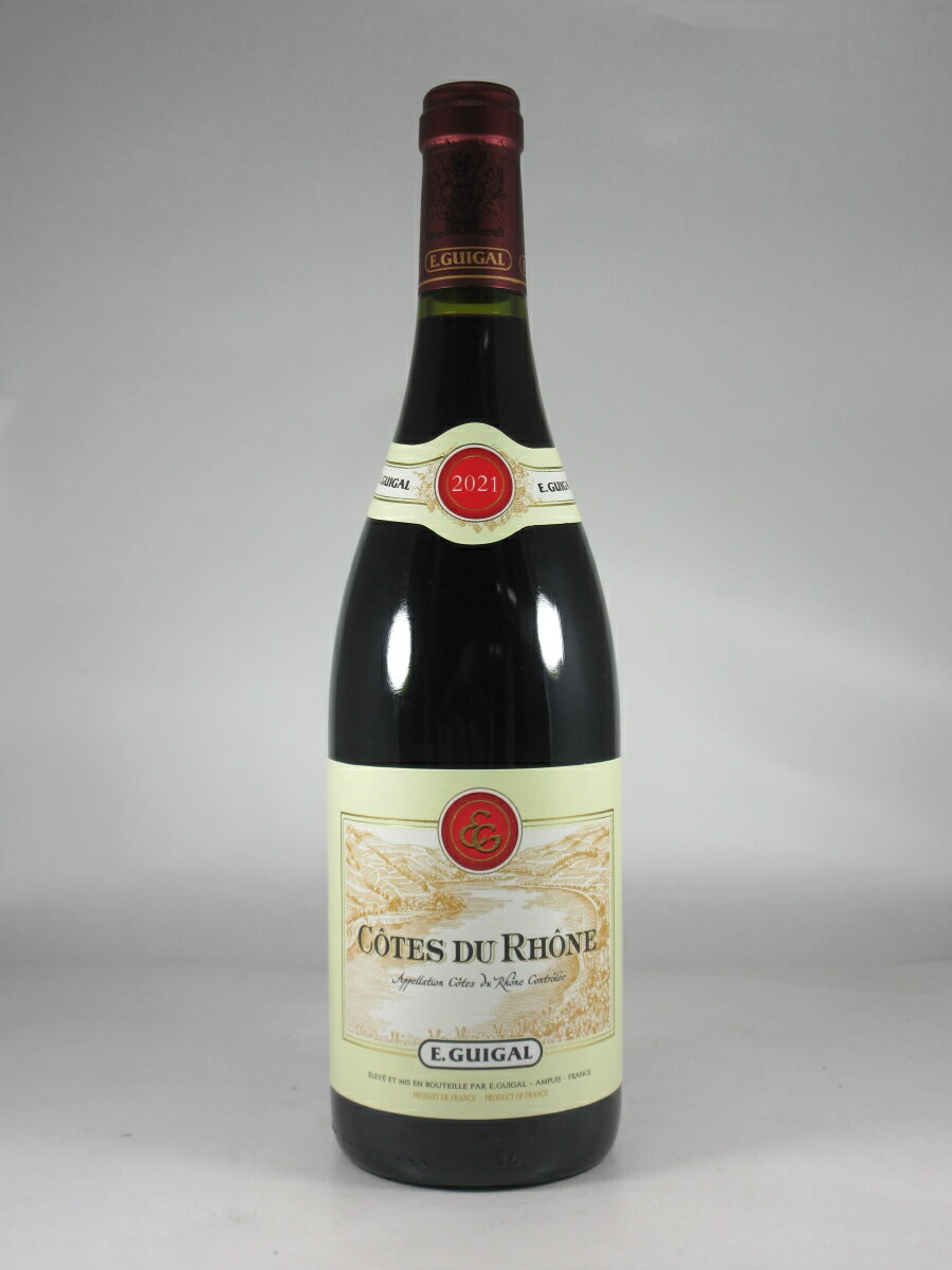 Rakuten - E ギガル コート デュ ローヌ ルージュ [2021] 750ml 赤 E.GUIGAL Cotes du Rhone Rouge