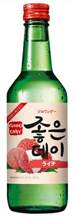 韓国焼酎 ジョウンデー ライチ 12.5度 360ml リキュール 特価