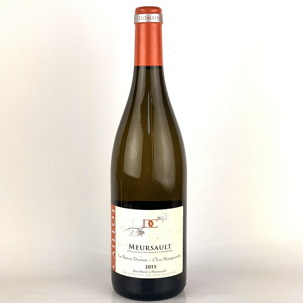 ミッシェル カイヨ ムルソー ラ バール ドスュ クロ マルグリット  750ml 白 Michel Caillot Meursault La Barre Dessus Clos Marguerite
