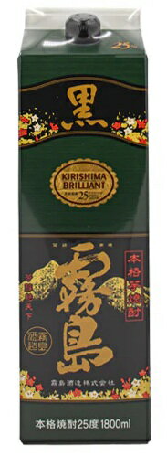 芋焼酎 黒霧島 25度 チ�