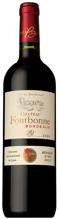 ●シャトー フォンボネ [2020] 750ml 赤CHATEAU FONTBONNE CHATEAU FONTBONNE mashimo-10041885 酒宝庫 MASHIMO サンプル画像2