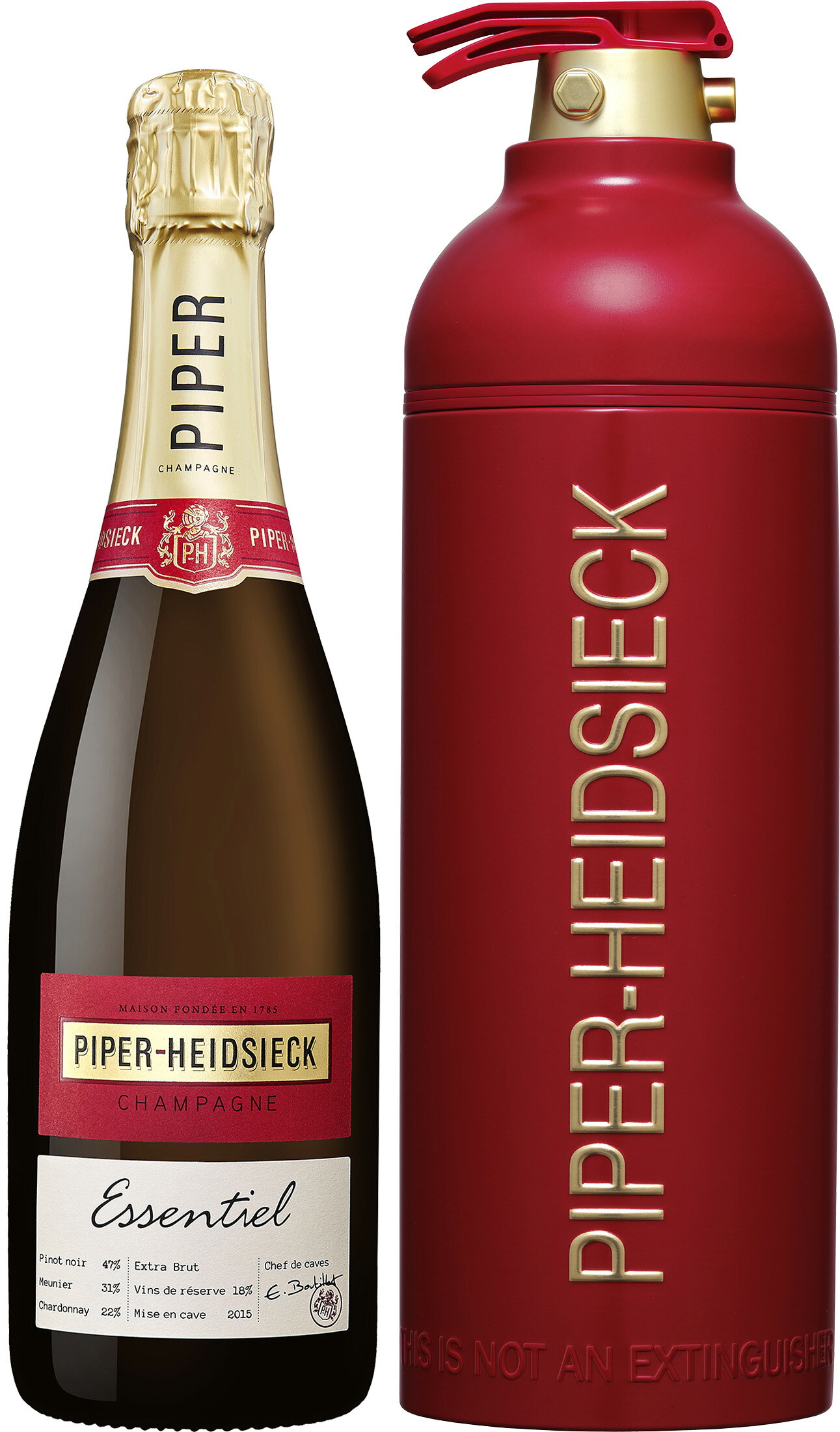 ●シャンパーニュ パイパー エドシック エッセンシエル エクストラ ブリュット コード ルージュ エディション [NV] 750ml 白泡 Essentiel Extra Brut Code Rouge Edeition