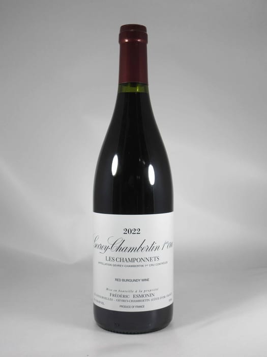 ●フレデリック エスモナン ジュヴレ シャンベルタン プルミエ クリュ シャンポネ  750ml 赤Frederic ESMONIN Gevrey Chambertin 1er Cru Les Champonnets