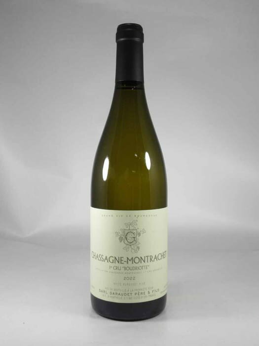 ●ポール ガローデ シャサーニュ モンラッシェ プルミエ クリュ ブードリオット  750ml 白Paul GARAUDET Chassagne Montrachet 1er Cru Boudriotte