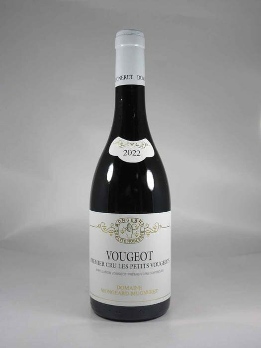 ●モンジャール ミュニュレ ヴージョ プルミエ クリュ レ プティ ヴージョ  750ml 赤MONGEARD MUGNERET Vougeot 1er Cru Les Petits Vougeots