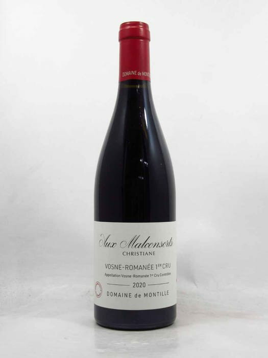 ●ド モンティーユ ヴォーヌ ロマネ プルミエ クリュ オー マルコンソール クリスティアーヌ  750ml 赤de MONTILLE Vosne Romanee 1er Cru Aux Malconsorts Christiane