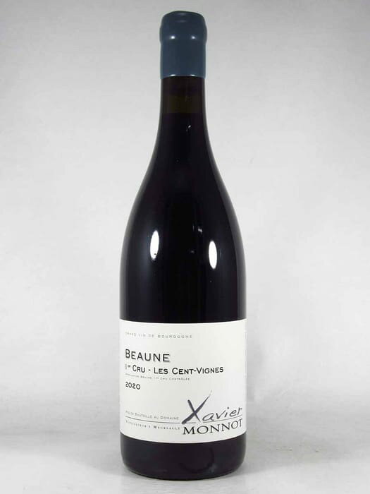 ●グザヴィエ モノ ボーヌ プルミエ クリュ レ サン ヴィーニュ  750ml 赤Xavier MONNOT Beaune 1er Cru Les Cent Vignes
