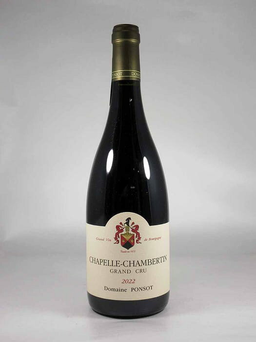 ●ポンソ シャペル シャンベルタン グラン クリュ [2022] 750ml 赤PONSOT Chapelle Chambertin Grand Cru mashimo-10047724 酒宝庫 MASHIMO パッケージ画像