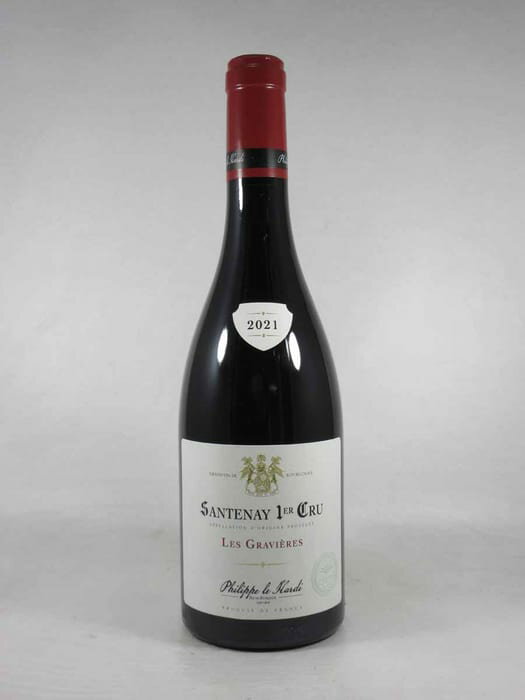 ●フィリップ ル アルディ サントネイ プルミエ クリュ レ グラヴィエール ルージュ  750ml 赤Philippe le Hardi Santenay 1er Cru Les Gravieres Rouge