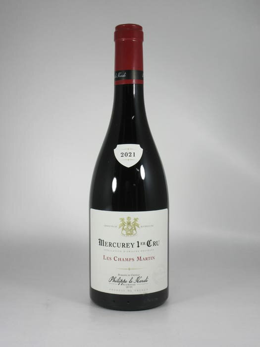 ●フィリップ ル アルディ メルキュレ プルミエ クリュ レ シャン マルタン  750ml 赤Philippe le Hardi Mercurey 1er Cru Les Champs Martin