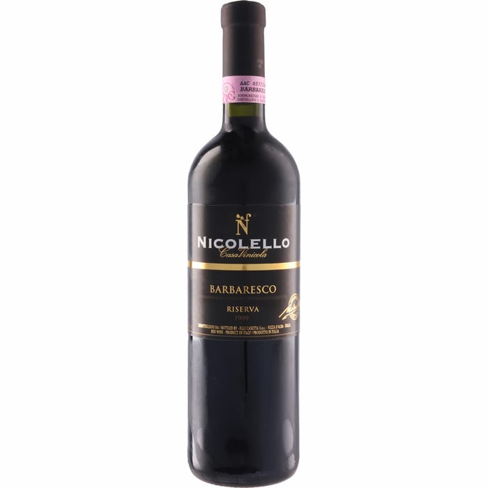 ●カーサ ヴィニコラ ニコレッロ バルバレスコ リゼルヴァ  750ml 赤Casa Vinicola Nicolello Barbaresco Riserva