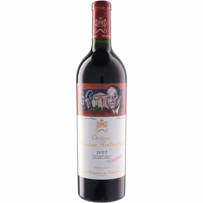 シャトー ムートン ロートシルト [2022] 750ml 赤Chateau Mouton Rothschild mashimo-10048720 酒宝庫 MASHIMO パッケージ画像