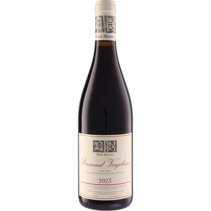 ●マーク ハイスマ ペルナン ヴェルジュレス レ パン  750ml 赤Mark Haisma Pernand Vergelesses Les Pins Rouge