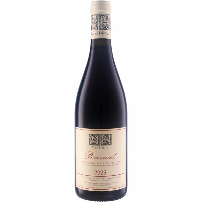 ●マーク ハイスマ ポマール プルミエ クリュ クロ デ ザルヴレ  750ml 赤Mark Haisma Pommard 1er Cru Clos des Arvelets