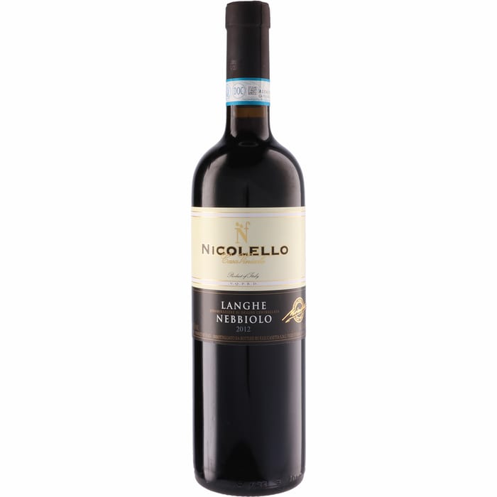 〇カーサ ヴィニコラ ニコレッロ ランゲ ネッビオーロ  750ml 赤Casa Vinicola Nicolello Langhe Nebbiolo