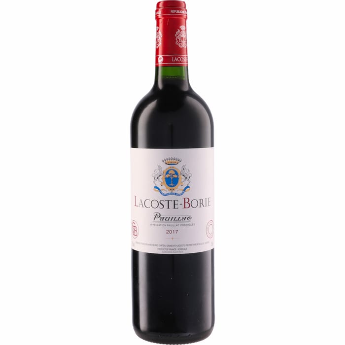 樂天商城 - ●シャトー グラン ピュイ ラコスト ラコスト ボリー [2017] 750ml 赤Chateau Grand Puy Lacoste Lacoste Borie
