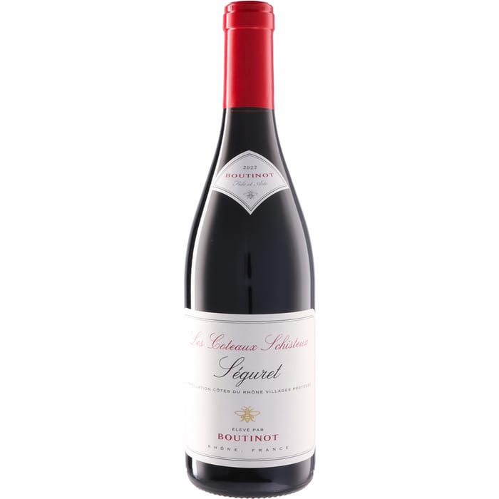 ●ブティノ コート デュ ローヌ ヴィラージュ 赤 レ コトー シストゥ セギュレ  750ml 赤Boutinot Ltd. Les Coteaux Schisteux Seguret Cotes du Rhone Village