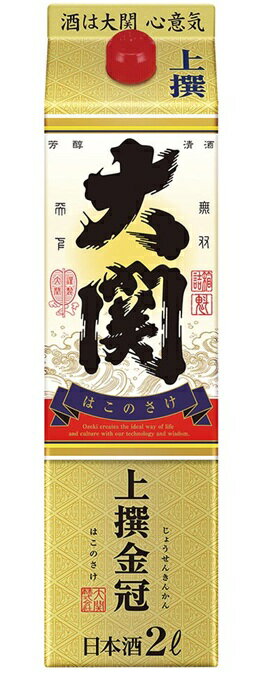 樂天商城 - 日本酒 上撰 金冠 大関 はこのさけ 2L 2000ml パック